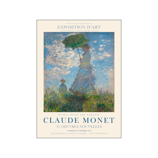 Claude Monet - Exhibition print — Art print by Claude Monet x PSTR Studio from Poster & Frame