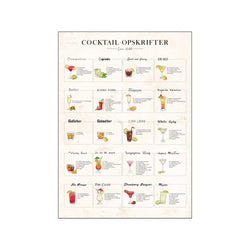 Cocktails, sten — Art print by Simon Holst from Poster & Frame