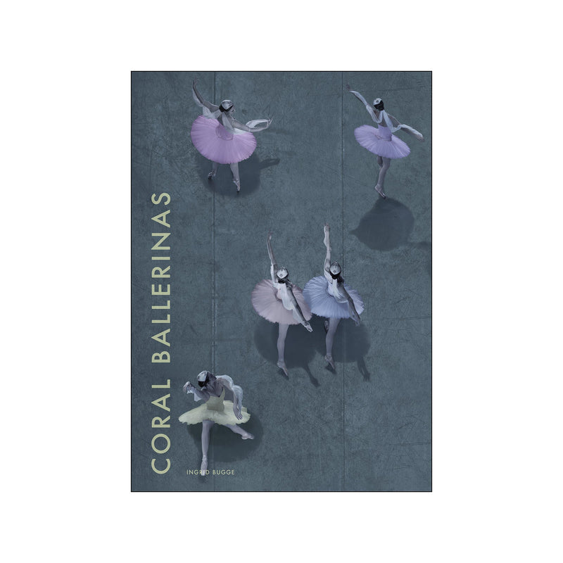 Coral Ballerinas 3 — Art print by Ingrid Bugge from Poster & Frame