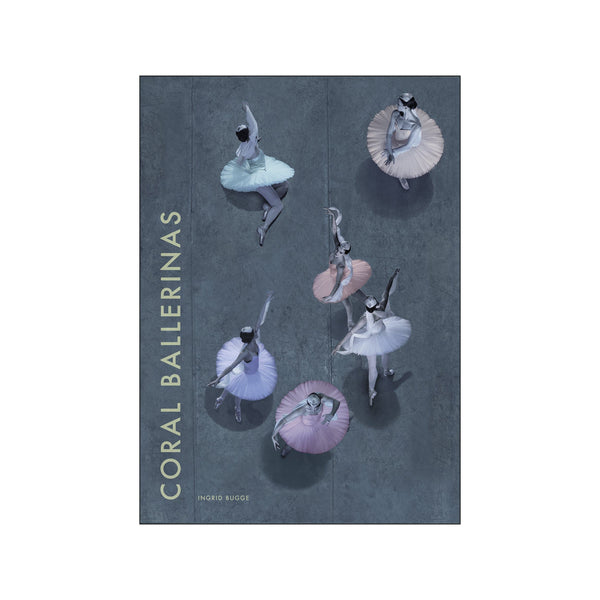 Coral Ballerinas 8 — Art print by Ingrid Bugge from Poster & Frame