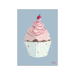 Cupcake — Art print by Willero Illustration from Poster & Frame