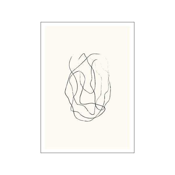 Curved Lines 01 — Art print by Sommer Art Studio from Poster & Frame