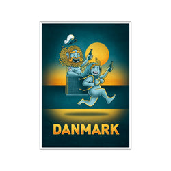 Danmark - Skovshoved — Art print by Copenhagen Poster from Poster & Frame