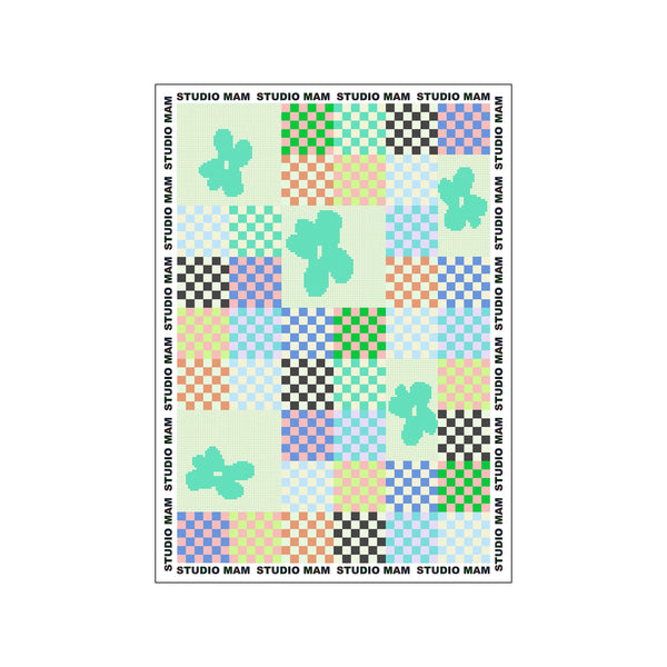 Daisy Grid — Art print by Studio MAM from Poster & Frame