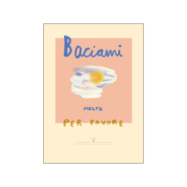 Baciami 2 — Art print by Das Rotes Rabbit from Poster & Frame