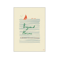 Beyond Horizon — Art print by Das Rotes Rabbit from Poster & Frame