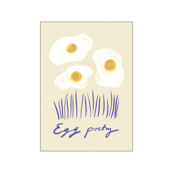 Egg Poetry — Art print by Das Rotes Rabbit from Poster & Frame