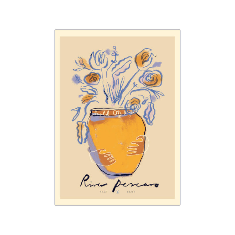 River Pescaro — Art print by Das Rotes Rabbit from Poster & Frame
