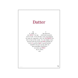 Datter — Art print by Songshape from Poster & Frame