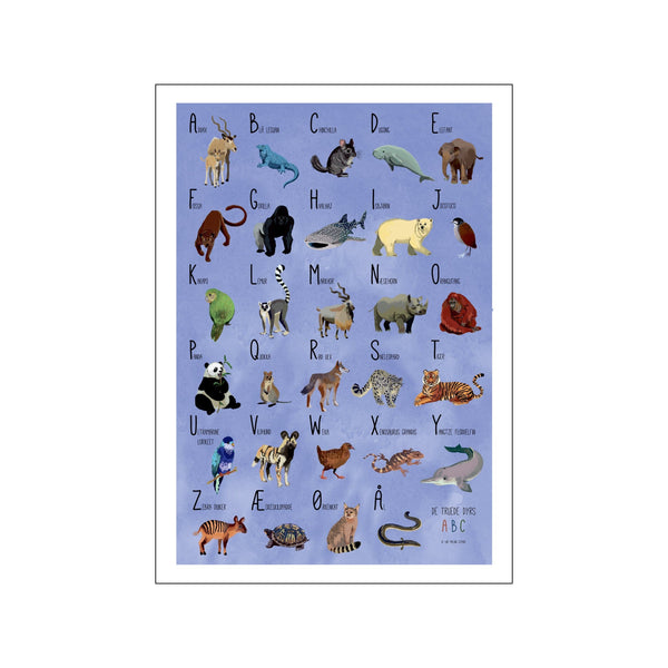 De truede dyr — Art print by Line Malling Schmidt from Poster & Frame