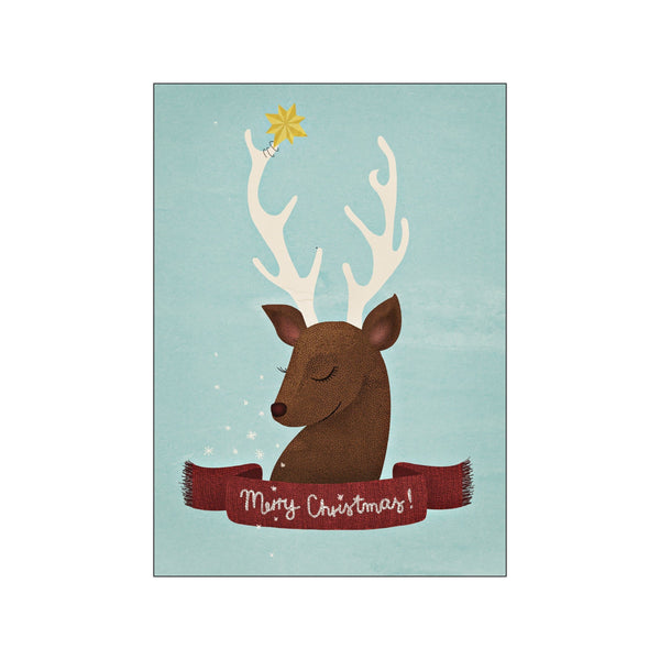 Deer — Art print by Michelle Carlslund - Kids from Poster & Frame