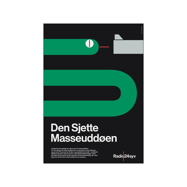 Den Sjette Masseuddøen — Art print by Tobias Røder SHOP from Poster & Frame