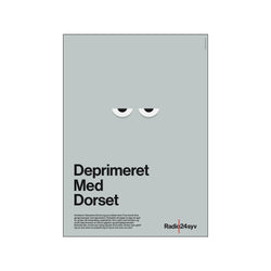 Deprimeret Med Dorset — Art print by Tobias Røder SHOP from Poster & Frame