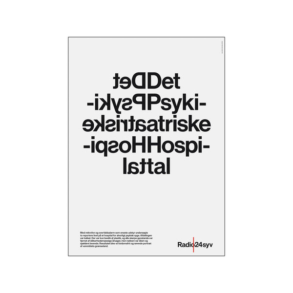 Det Psykiatriske Hospital — Art print by Tobias Røder SHOP from Poster & Frame