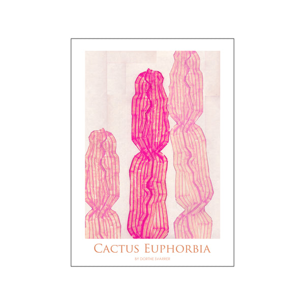Euphorbia Pink — Art print by Dorthe Svarrer from Poster & Frame
