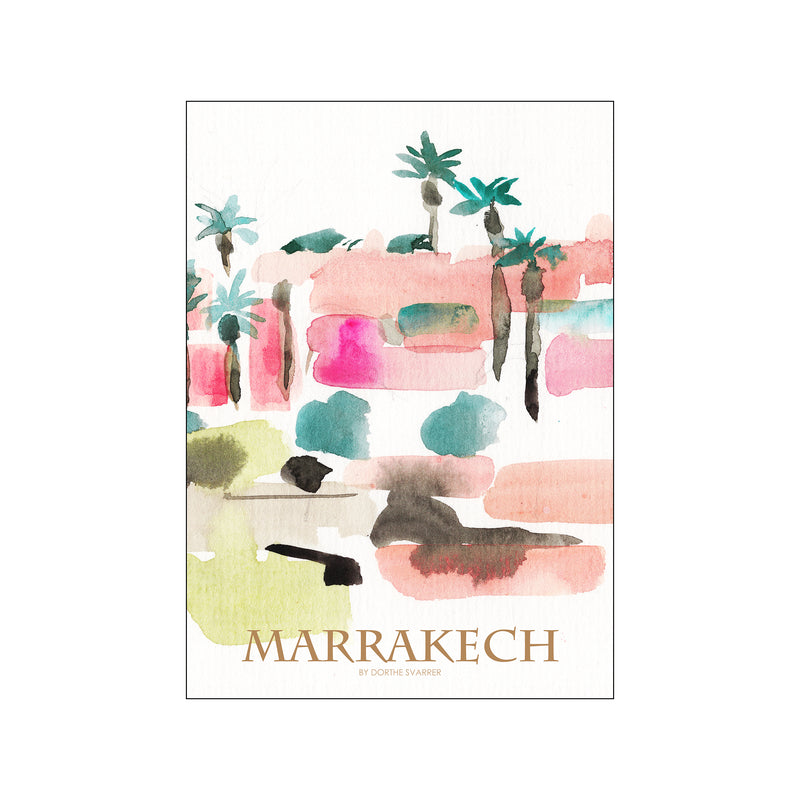 Marrakech — Art print by Dorthe Svarrer from Poster & Frame