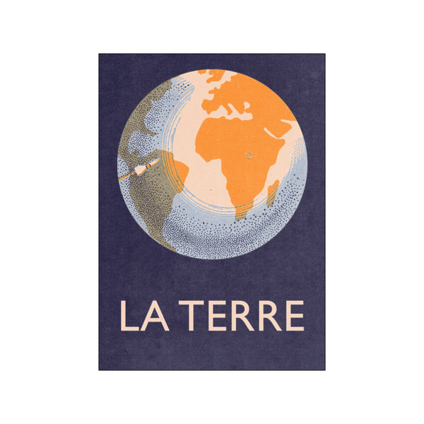 La Terre — Art print by Double Merrick from Poster & Frame