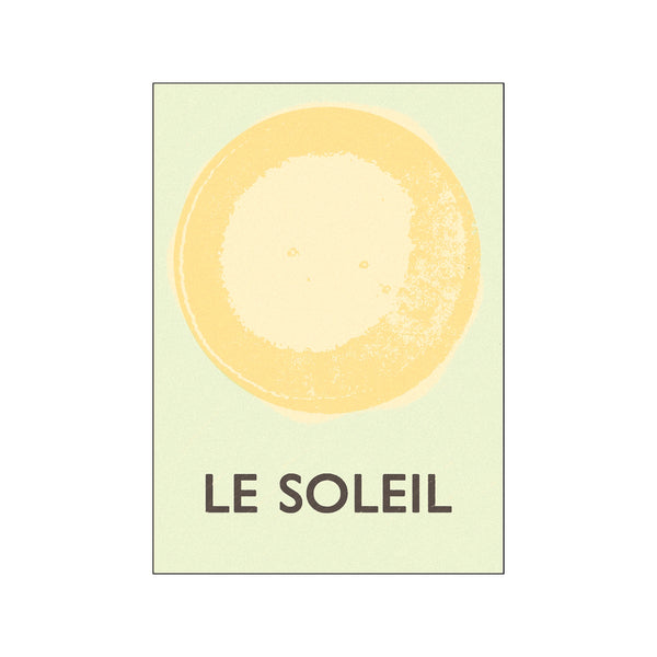 La Soleil — Art print by Double Merrick from Poster & Frame