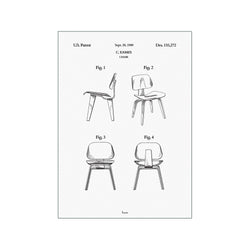 Eames Chair — Art print by Bomedo from Poster & Frame