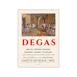 Edgar Degas - Art exhibition — Art print by Edgar Degas x PSTR Studio from Poster & Frame
