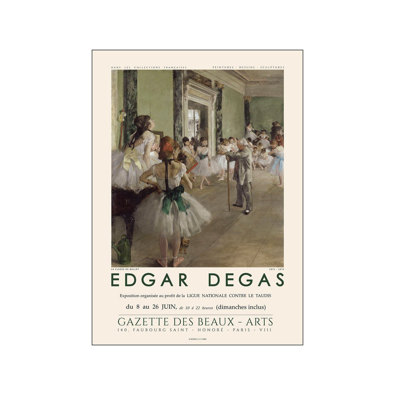 Edgar Degas - Ballerinas — Art print by Edgar Degas x PSTR Studio from Poster & Frame