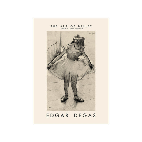 Edgar Degas - The art of ballet — Art print by Edgar Degas x PSTR Studio from Poster & Frame