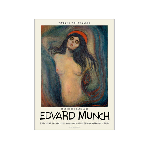 Edvard Munch - Exhibition print — Art print by Edvard Munch x PSTR Studio from Poster & Frame