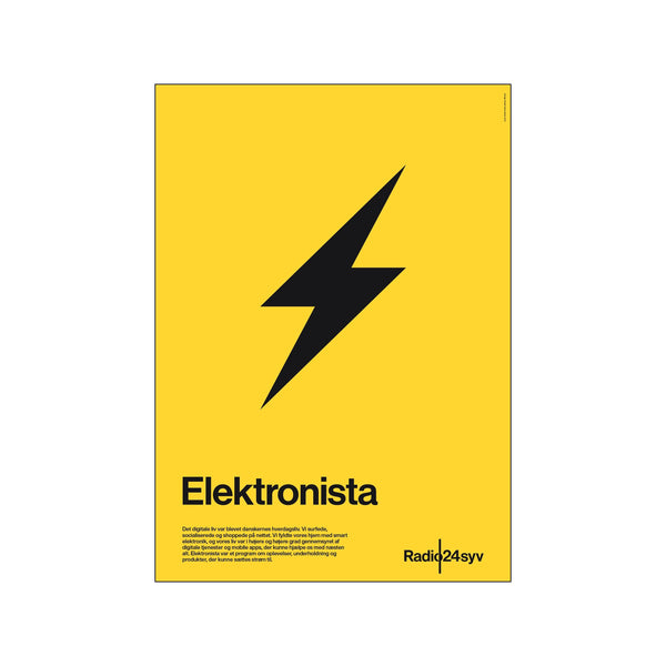 Elektronista — Art print by Tobias Røder SHOP from Poster & Frame