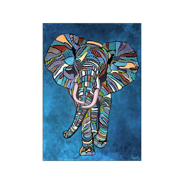 Elephas — Art print by Vadim R from Poster & Frame