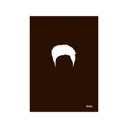 Elvis - Black — Art print by Mugstars CO from Poster & Frame