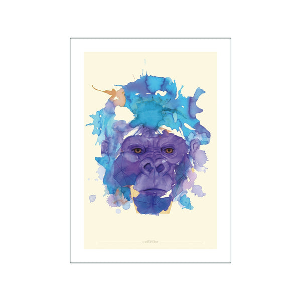 Endangered Gorilla — Art print by Cellard'or from Poster & Frame