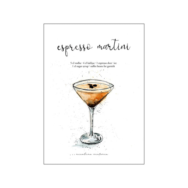 Espresso Martini — Art print by Nicoline Victoria from Poster & Frame