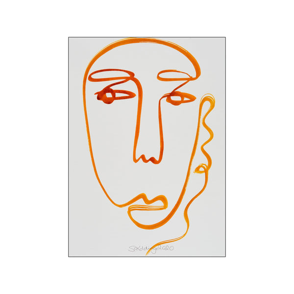 Face No. 4 — Art print by Stine Kolding from Poster & Frame