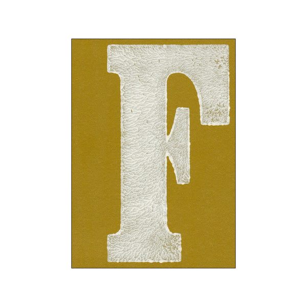 F — Art print by Pernille Folcarelli from Poster & Frame