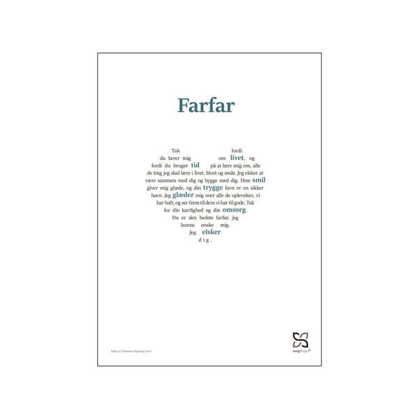 Farfar — Art print by Songshape from Poster & Frame
