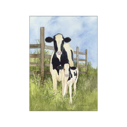 Farm Family Cows — Art print by Wild Apple from Poster & Frame