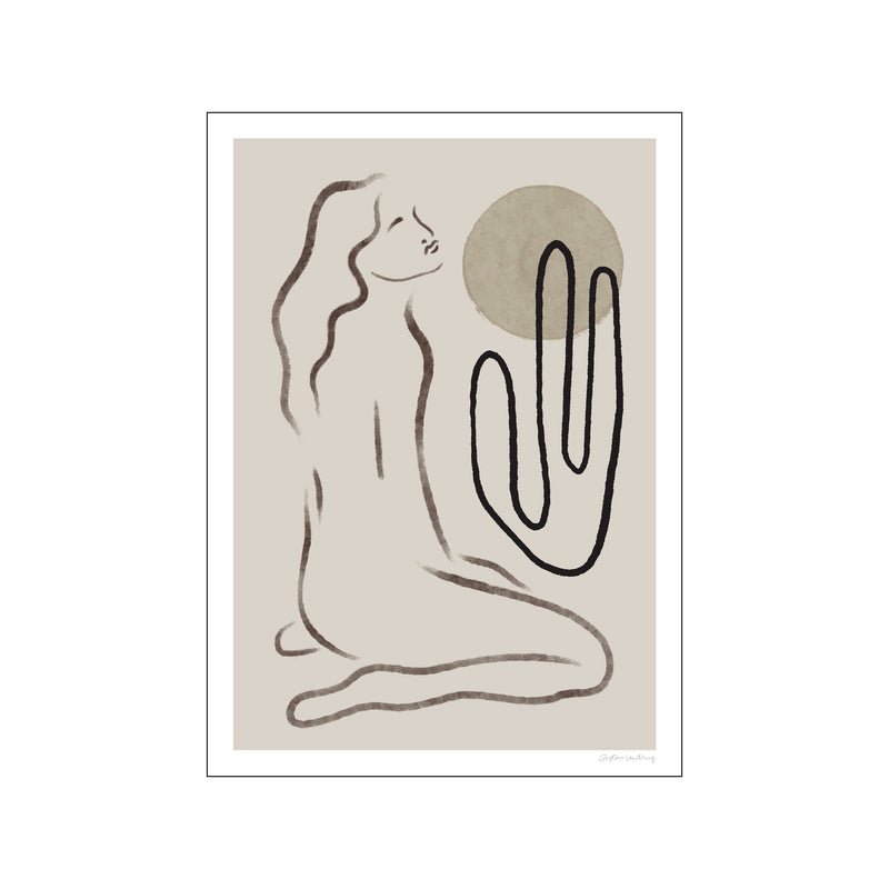 Femme Au Soleil No. 1 — Art print by Gustav Lautrup from Poster & Frame