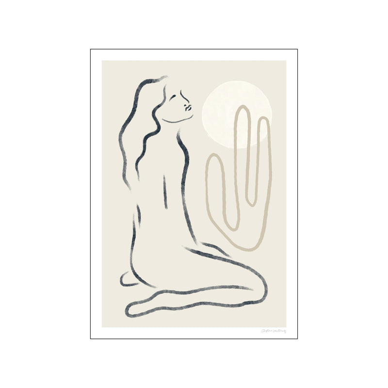 Femme Au Soleil No. 2 — Art print by Gustav Lautrup from Poster & Frame