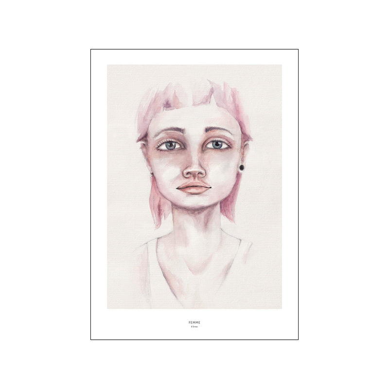 Femme 04 — Art print by B. Drews from Poster & Frame