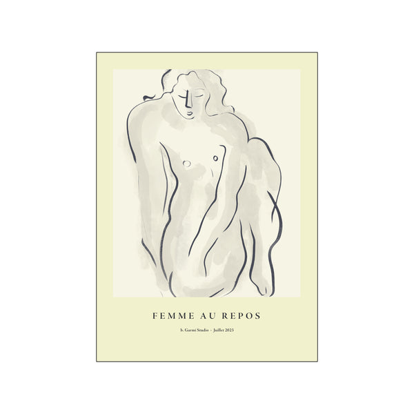 Femme Au Repos — Art print by By Garmi from Poster & Frame