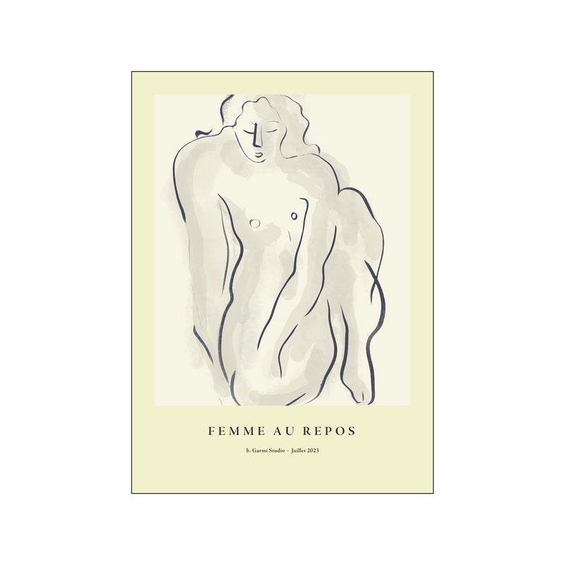 Femme Au Repos — Art print by By Garmi from Poster & Frame