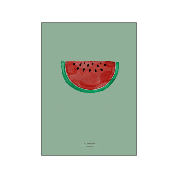 Green melon — Art print by Fiinsager from Poster & Frame