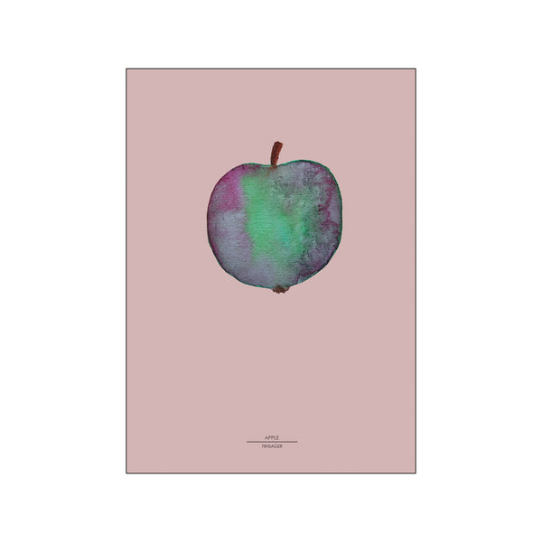 Pink Apple — Art print by Fiinsager from Poster & Frame