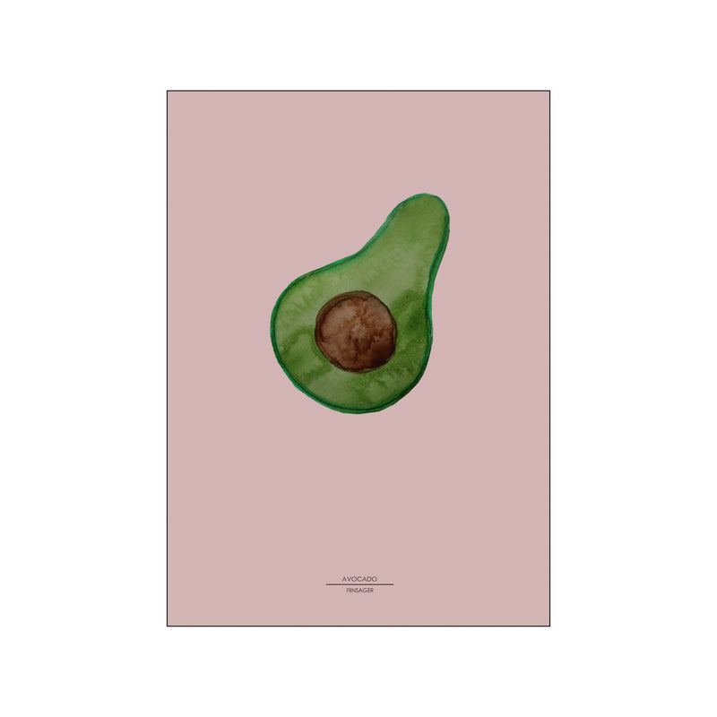 Pink Avocado — Art print by Fiinsager from Poster & Frame