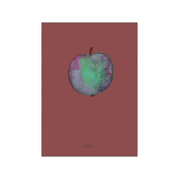 Red Apple — Art print by Fiinsager from Poster & Frame