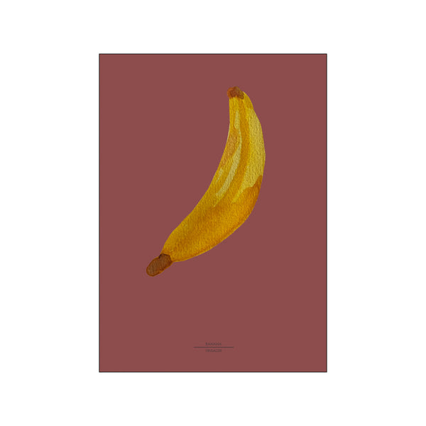 Red Banana — Art print by Fiinsager from Poster & Frame