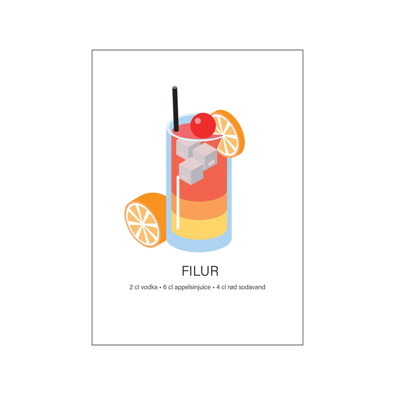 Filur — Art print by Mette Iversen from Poster & Frame