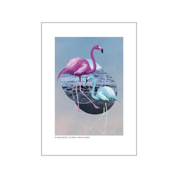 Flamingo — Art print by GraphicARTcph from Poster & Frame