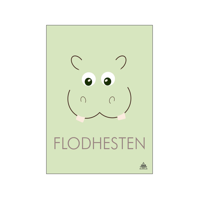 Flodhesten — Art print by Kamman & Pedersen from Poster & Frame