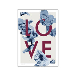 Floral Love — Art print by Wonderhagen from Poster & Frame
